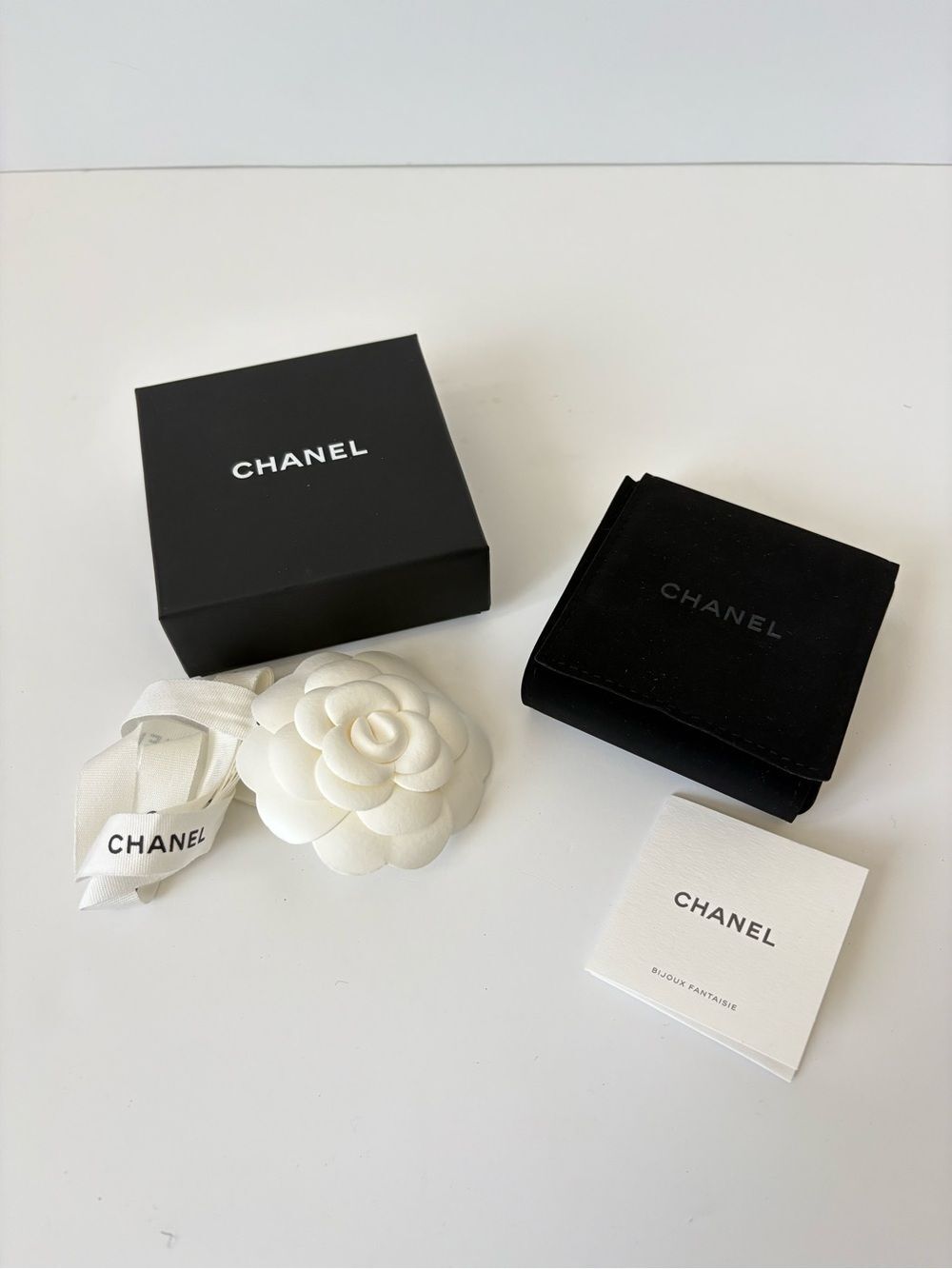 CHANEL Empty Jewelry Gift Box Bundle (5 Piece)